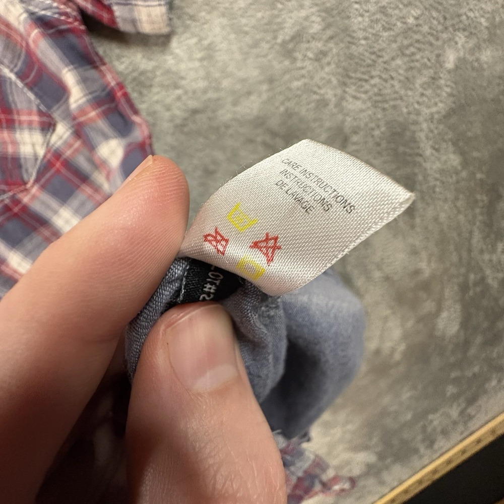Buffalo David Bitton Men's L (Fits like M) Multicolor SS Plaid SEE DESCRIPTION - Picture 5 of 16